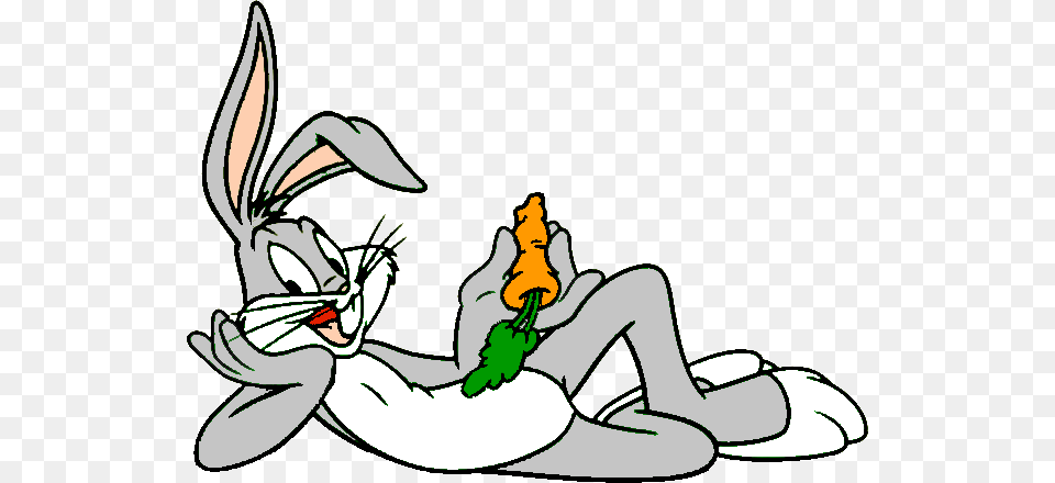 Bugs Bunny Eating A Carrot, Cartoon, Book, Comics, Publication Free Png Download