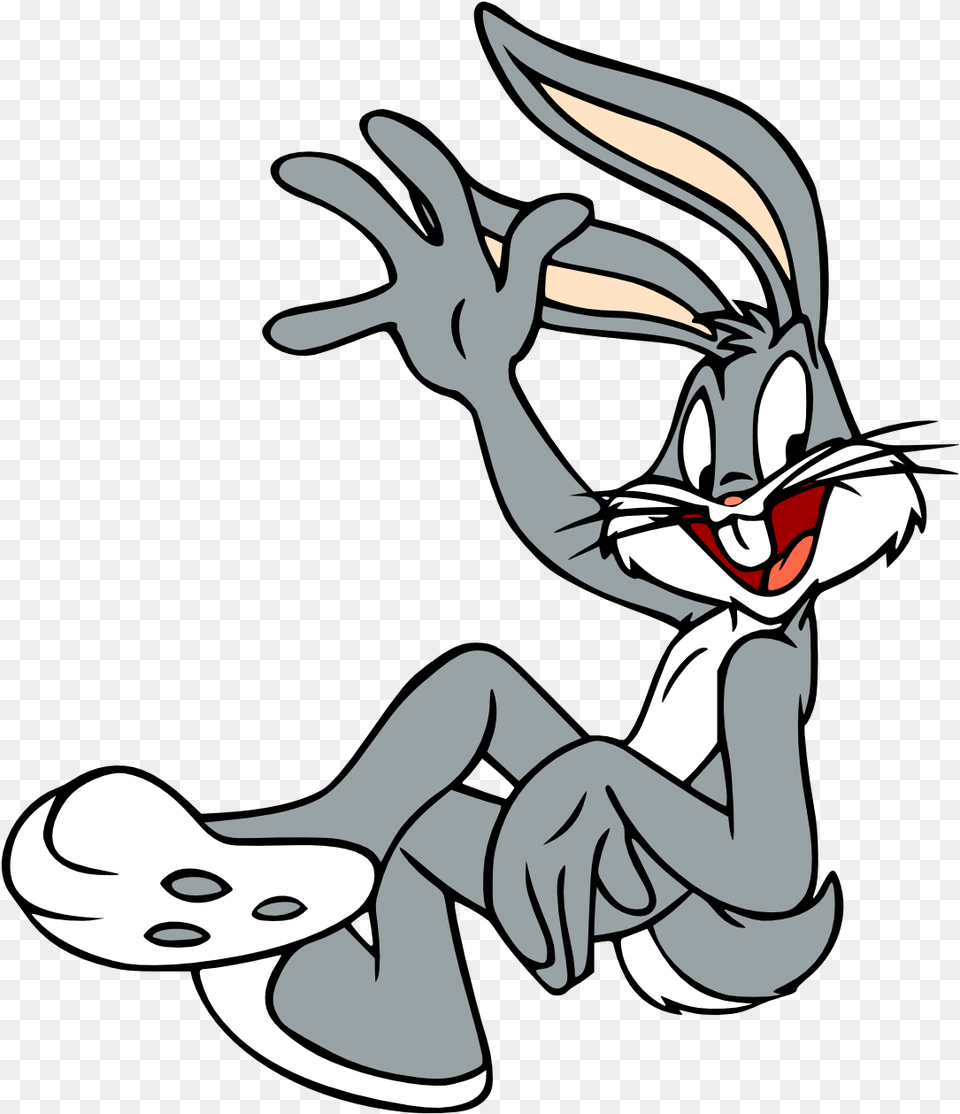 Bugs Bunny Face Bunny Waving Gif, Book, Cartoon, Comics, Publication Free Png Download