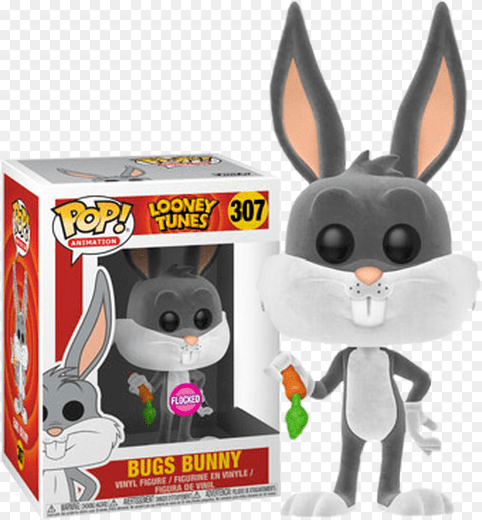 Bugs Bunny Flocked Us Exclusive Pop Vinyl Figure Bugs Bunny Funko Pop, Plush, Toy, Baby, Person Free Png Download