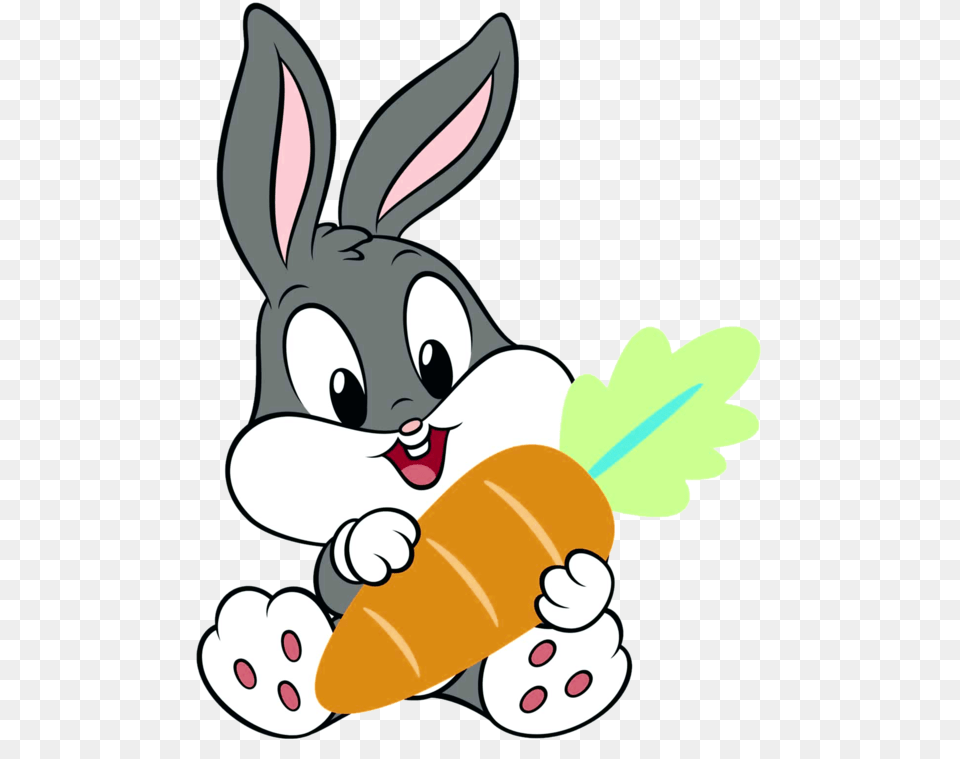 Bugs Bunny Uploaded By Cami Looney Tunes Bebes, Carrot, Food, Plant, Produce Png Image
