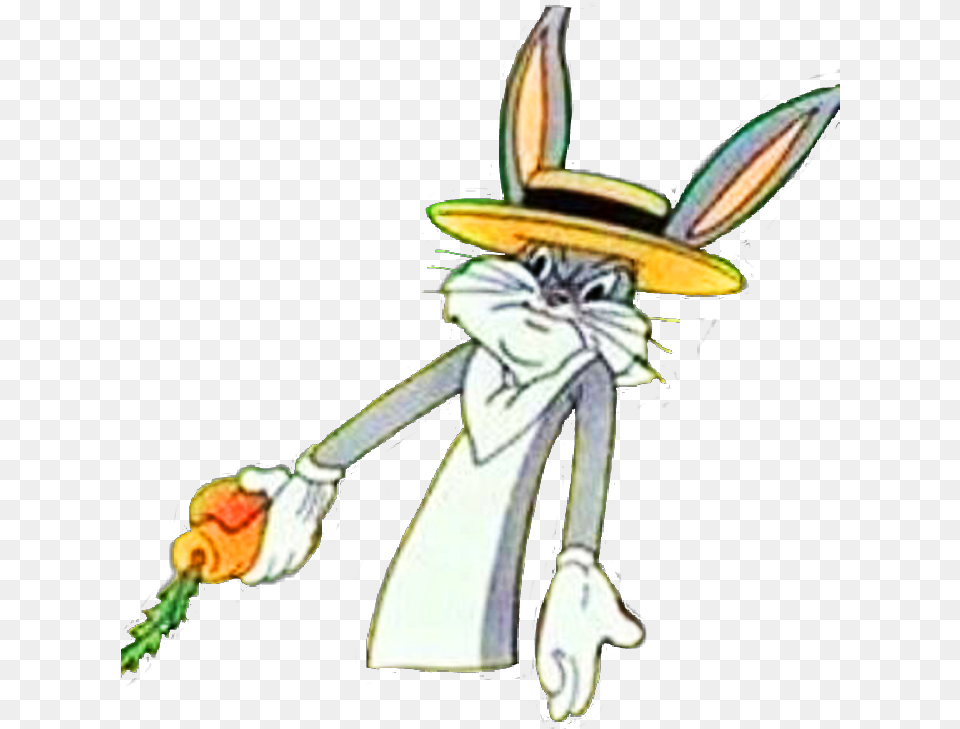 Bugsbunny Memes What Sad Bugs Bunny Wtf Meme, Cartoon, Clothing, Hat, Female Free Png Download
