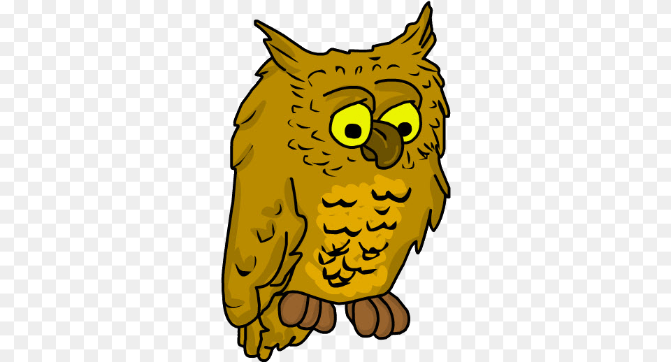 Buho Cartoon, Animal, Bird, Owl, Baby Png Image