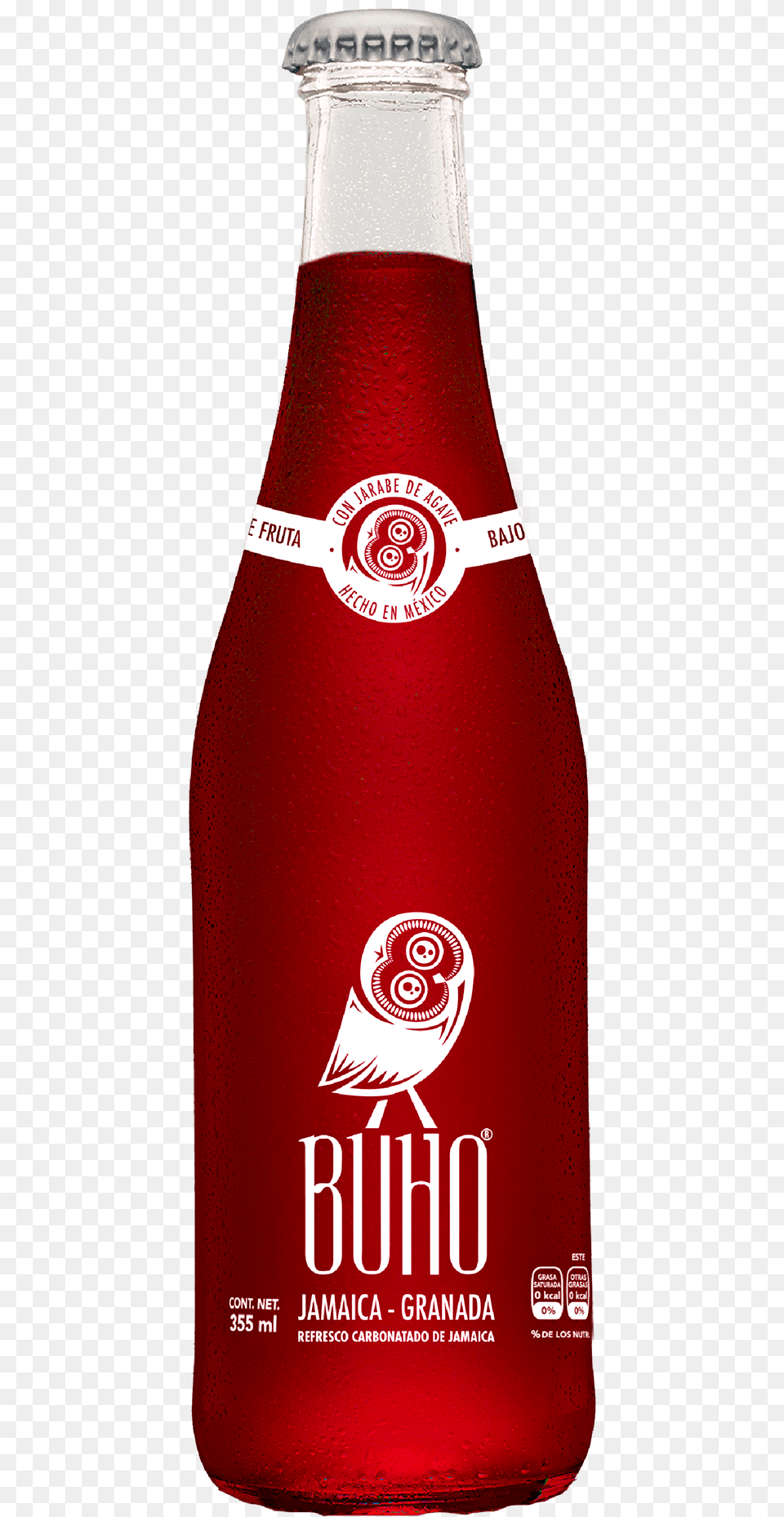 Buho Soda Granada, Bottle, Food, Ketchup, Beverage Free Png