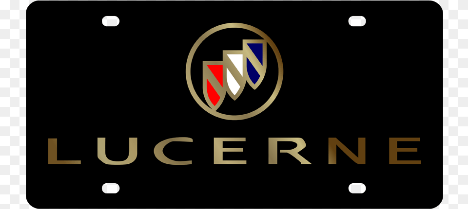 Buick Lucerne Black Acrylic Plate Buick, Logo, Emblem, Symbol Free Png