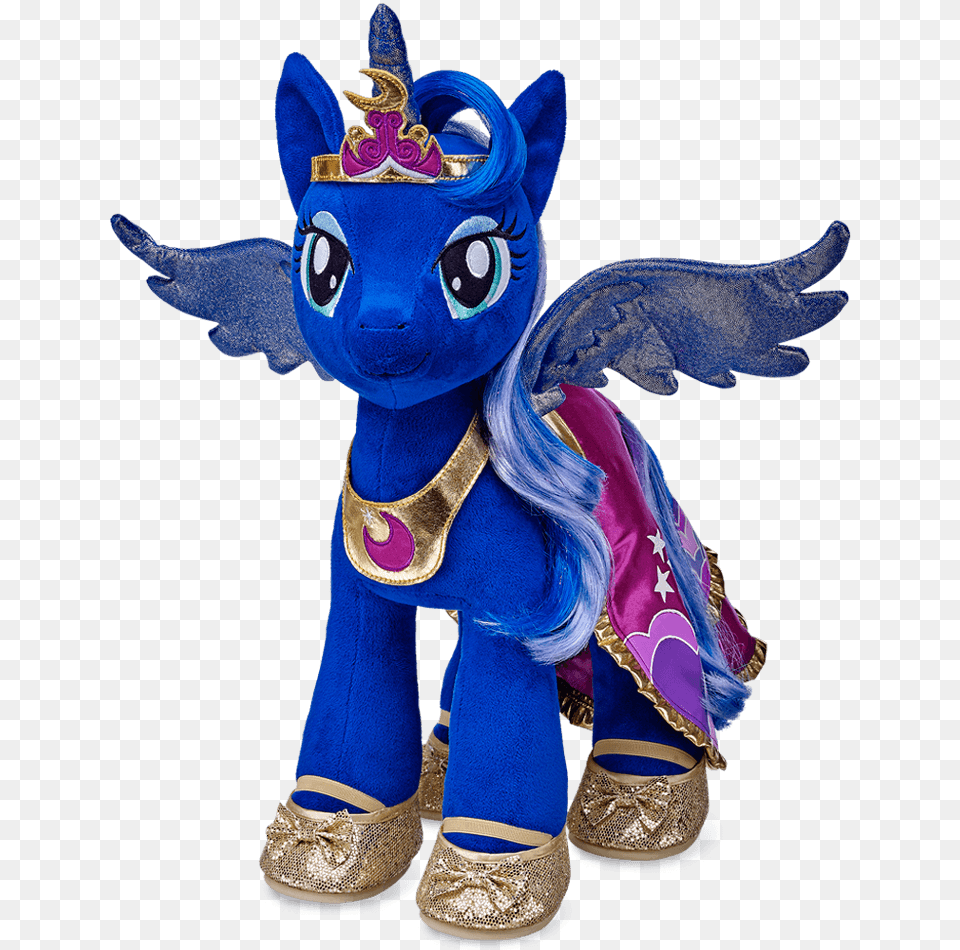 Build A Bear My Little Pony Princess Luna, Toy, Face, Head, Person Free Png Download