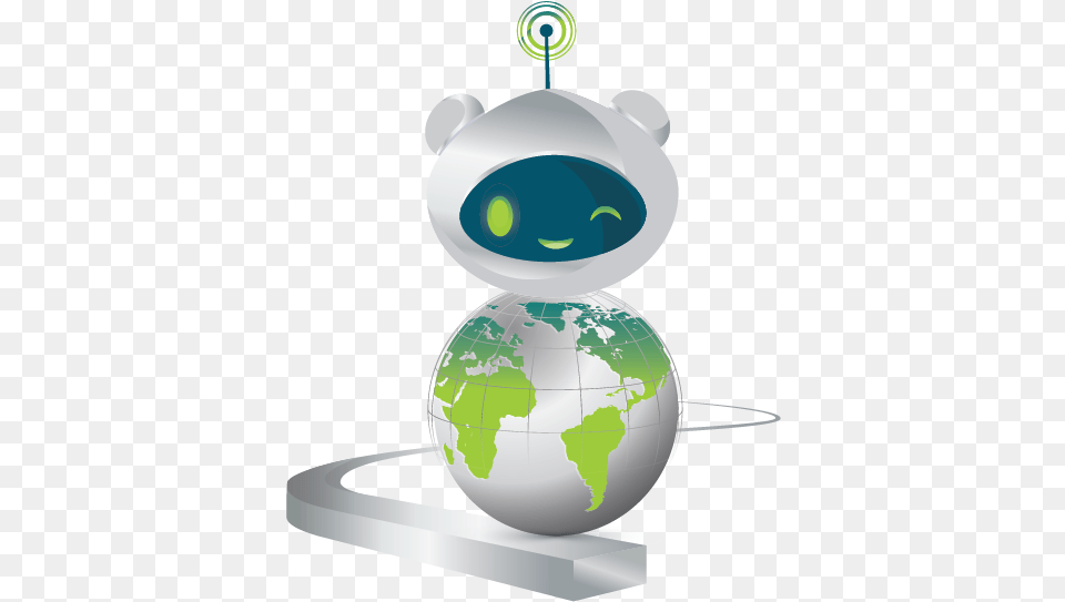 Build A Brand With The Logo Maker And Digital 3d Robot Vertical, Astronomy, Outer Space, Planet, Globe Free Png