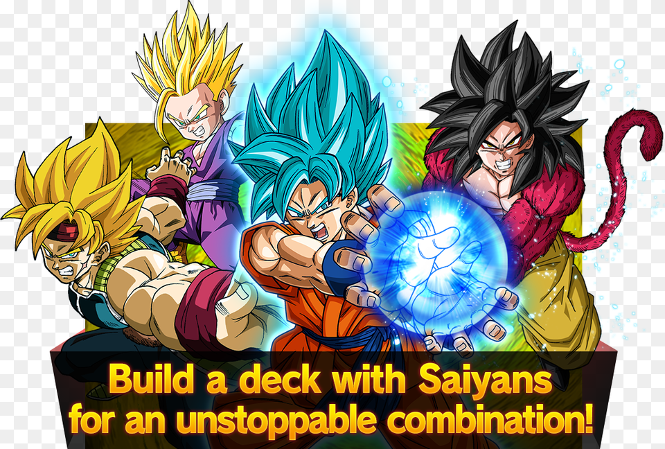 Build A Deck With Saiyans For An Unstoppable Combination, Publication, Book, Comics, Adult Png
