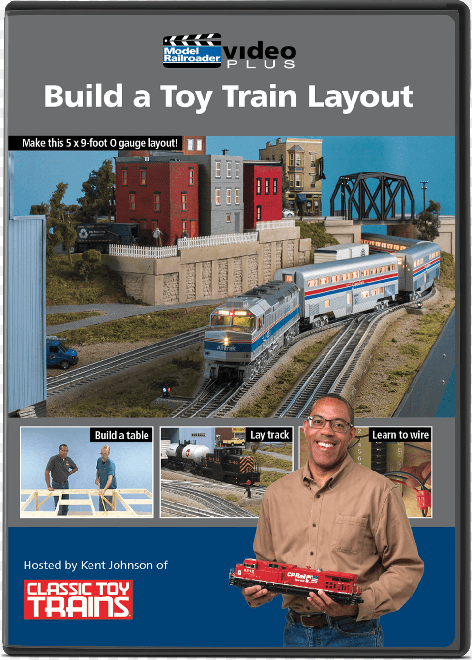 Build A Toy Train Layout Dvd Classic Toy Trains Free Png Download