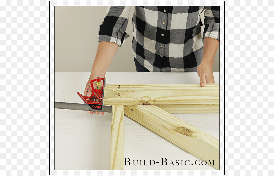 Build An Easy Diy Fence Gate By Build Basic, Carpenter, Person, Plywood, Wood Png Image