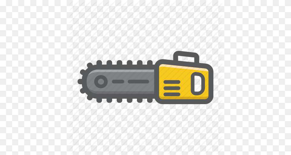 Build Chain Chainsaw Electric Saw Tree Wood Icon, Device, Chain Saw, Tool, Scoreboard Free Png Download