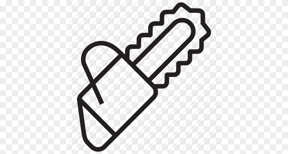 Build Chainsaw Construction Cut Equipment Repair Tool Icon, Gate Png