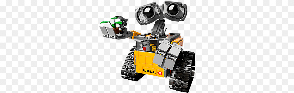 Build Display And Role Play With Walle Lego Robot Lego Ideas Wall E Disney Pixar Figure Png Image