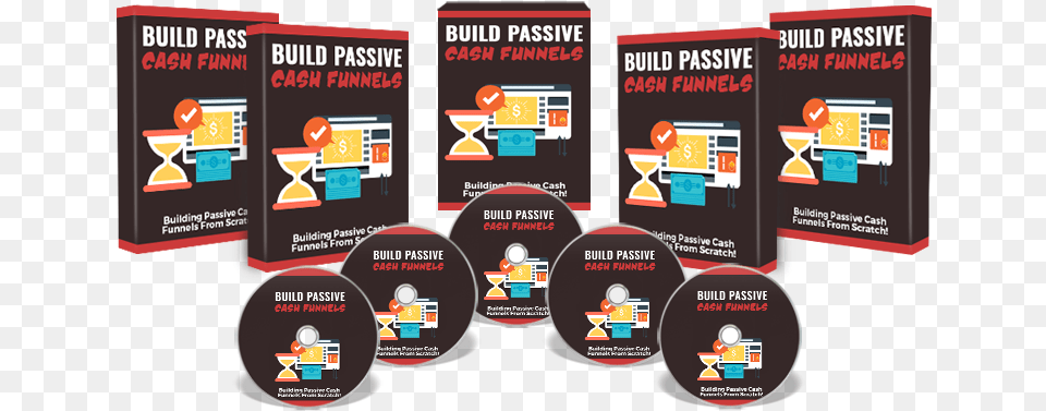 Build Passive Cash Funnels, Advertisement, Poster, Disk, Dvd Free Png Download