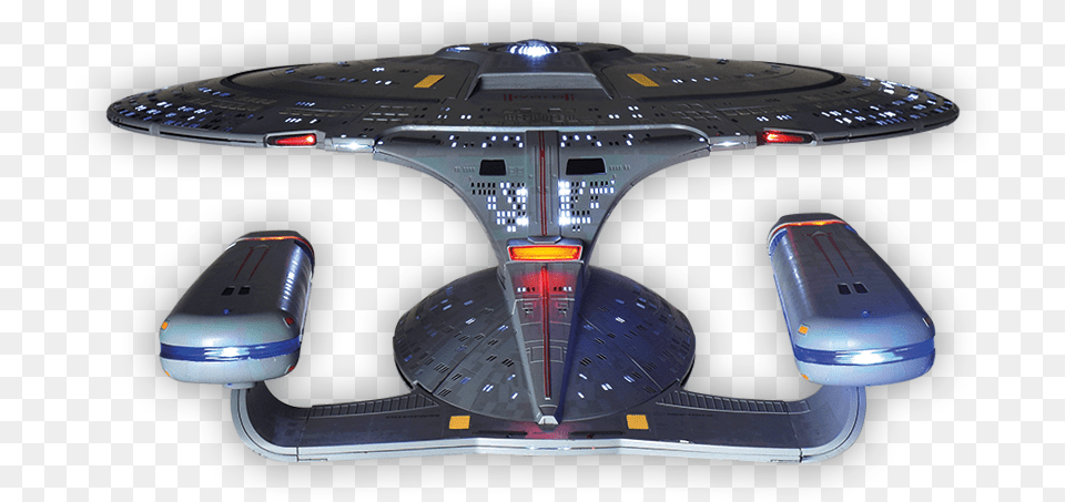 Build The Star Trek Uss Enterprise Eaglemoss Vertical, Aircraft, Transportation, Vehicle, Spaceship Png Image
