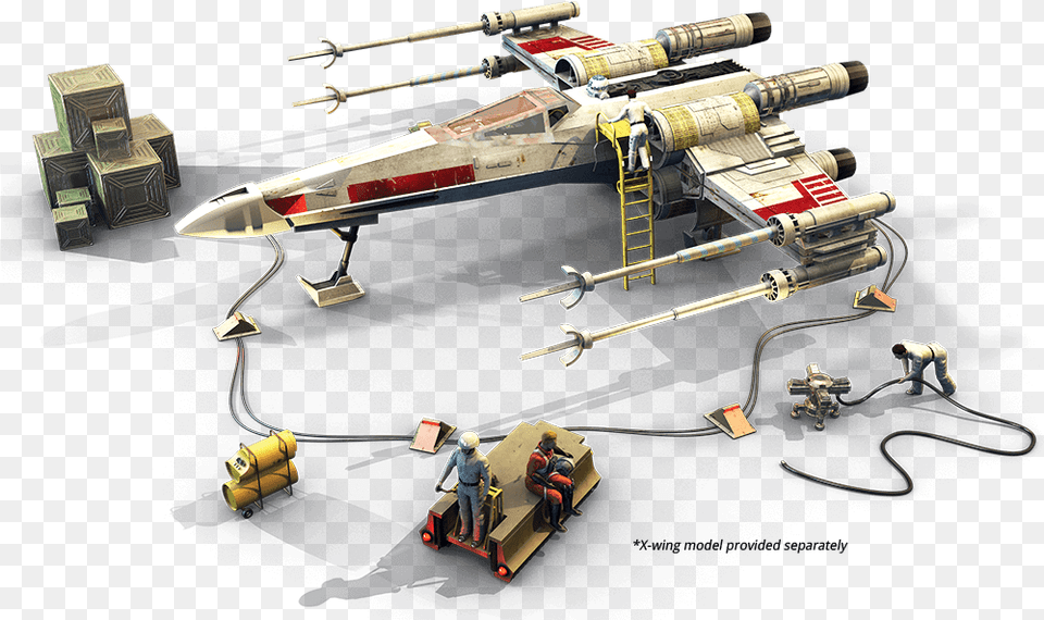 Build The Star Wars X Wing Model Model Space X Wing, Aircraft, Person, Spaceship, Transportation Free Transparent Png