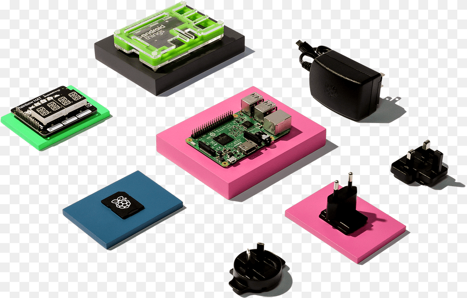 Build With Android Things Raspberry Pi, Electronics, Hardware, Adapter, Computer Hardware Png