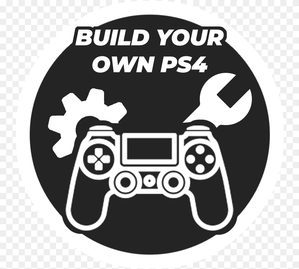 Build Your Own Ps4 Controller Game Controller, Sticker, Electronics Free Transparent Png
