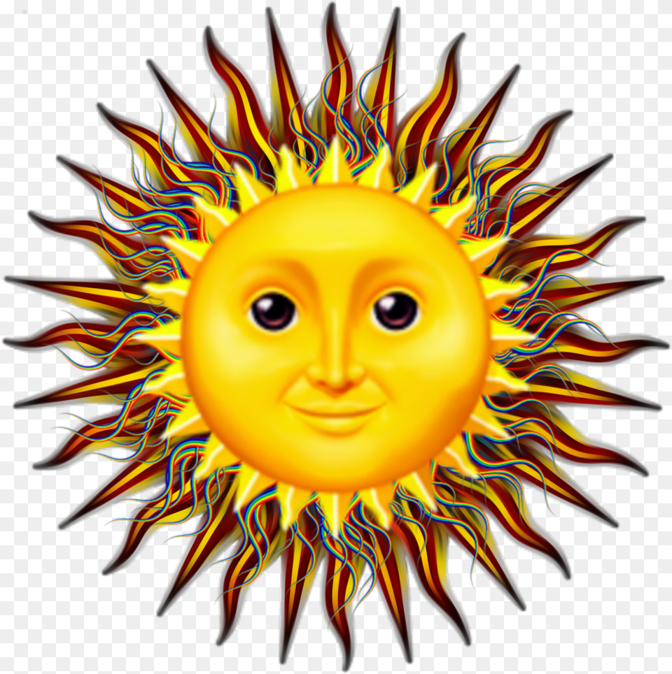 Build Your Own Sun Face Template Psychedelic Sun Art Png