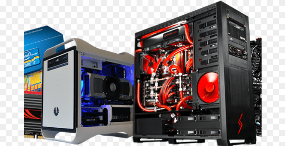 Build Your Own System Water Cooling Gaming System, Computer Hardware, Electronics, Hardware, Computer Png