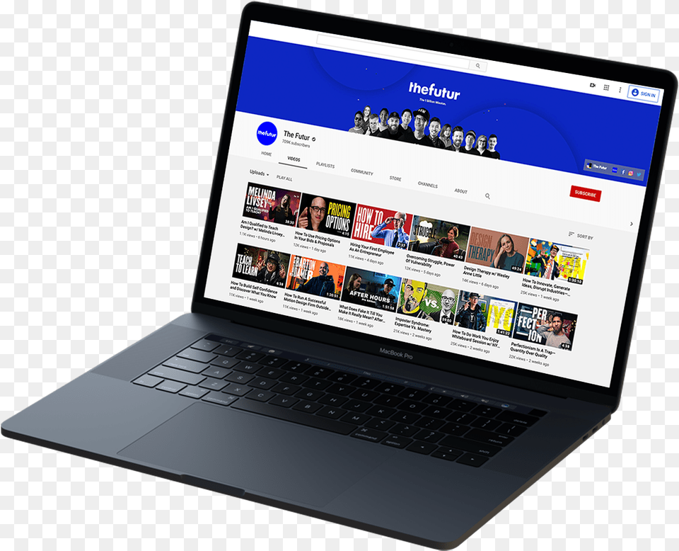 Build Your Youtube Channel From The Futur System, Computer, Electronics, Pc, Laptop Free Png Download