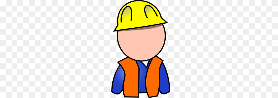 Builder Clothing, Hardhat, Helmet, Person Png