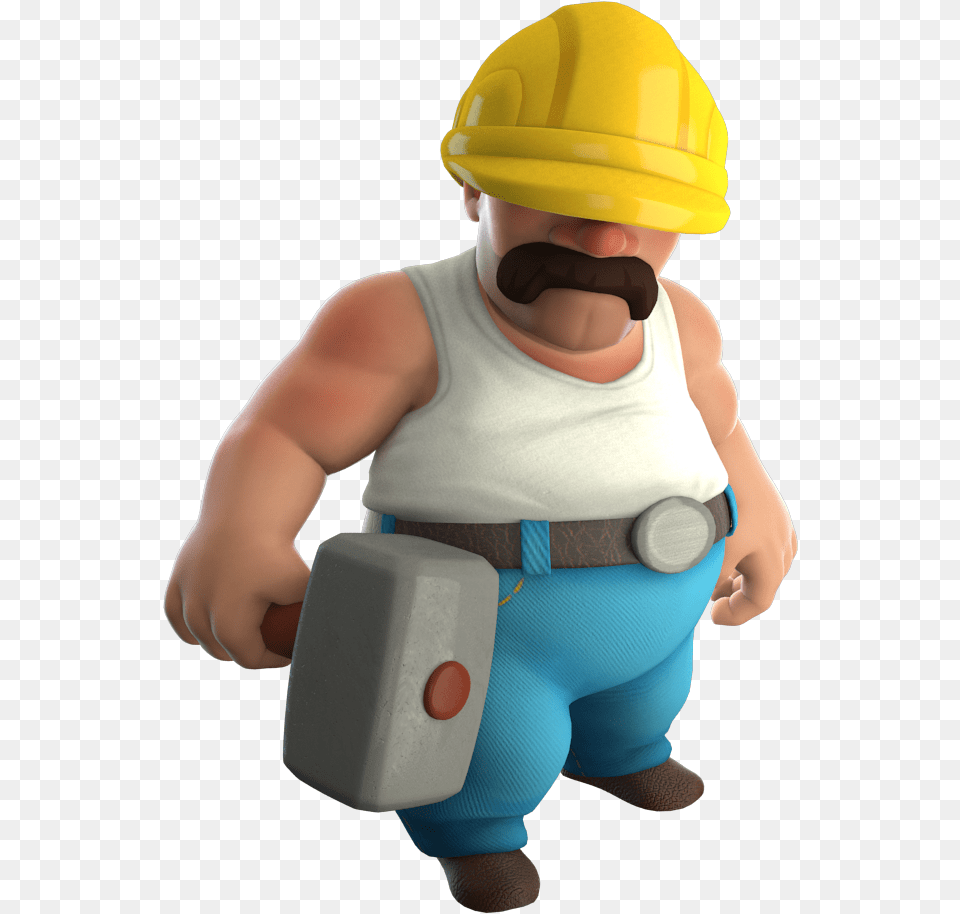 Builder, Clothing, Hardhat, Helmet, Person Free Png