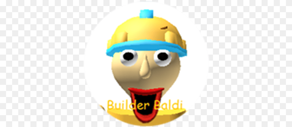 Builder Baldi Roblox Basics Badges Roblox, Helmet, Cap, Clothing, Hardhat Png Image