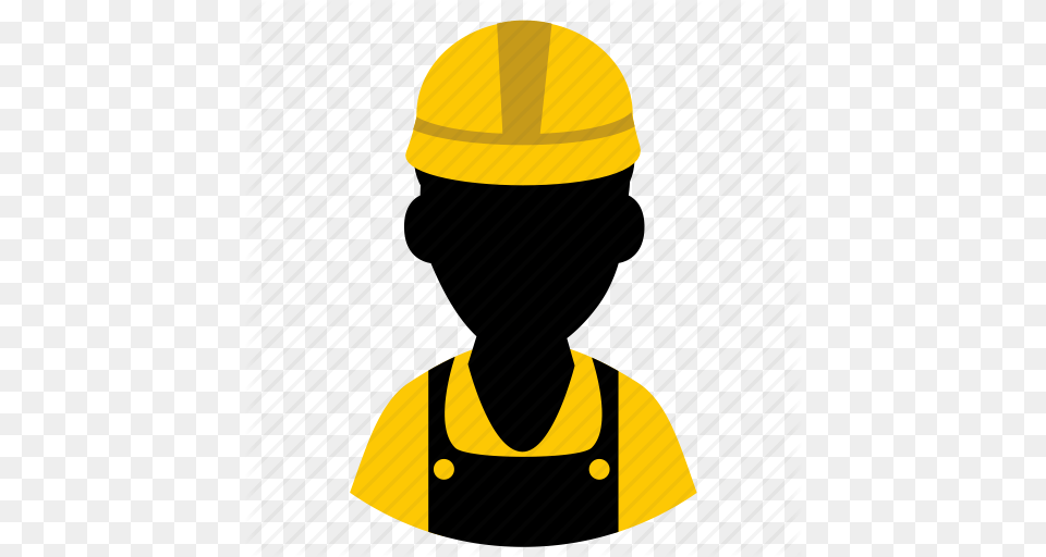 Builder Construction Constructor Helmet Laborer Work Worker Icon, Clothing, Hardhat, Person Free Png