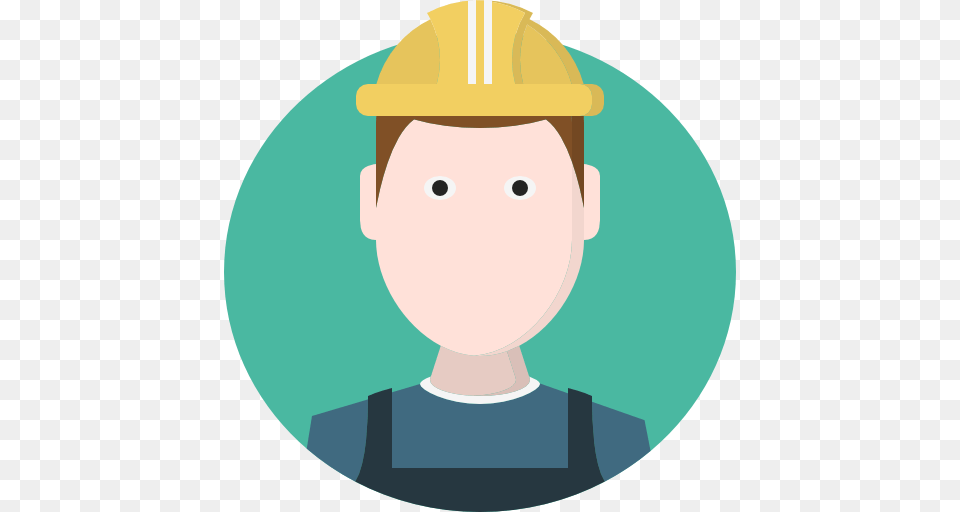 Builder Profession Occupation Worker User People Job Avatar, Clothing, Hardhat, Helmet, Face Free Transparent Png