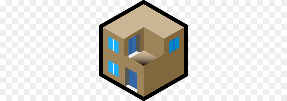 Building Box, Cardboard, Carton, Mailbox Png Image