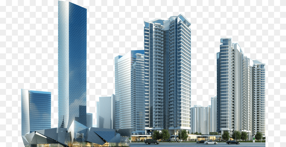 Building, Housing, High Rise, Condo, City Free Png