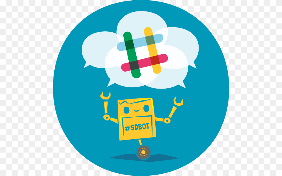 Building A Slackbot Slack Bot, Logo, Balloon Free Png