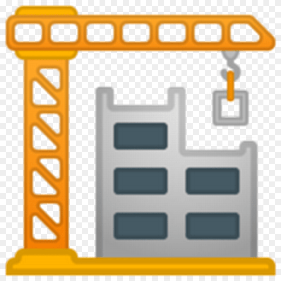 Building And Construction Icon, Construction Crane, Gas Pump, Pump, Machine Free Png Download