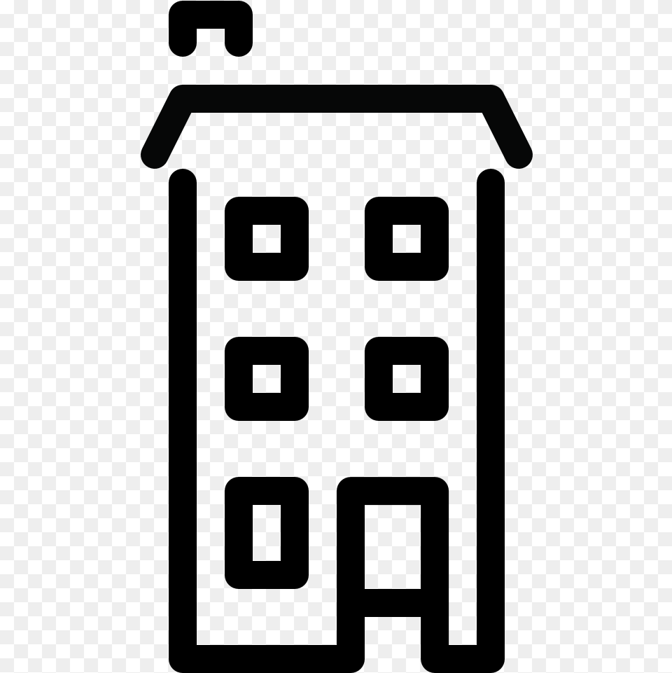 Building Apartment Icon Electronics, Screen Free Png Download