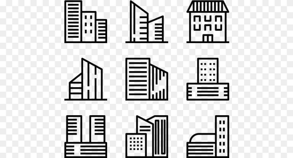 Building Architecture, Gray Free Transparent Png