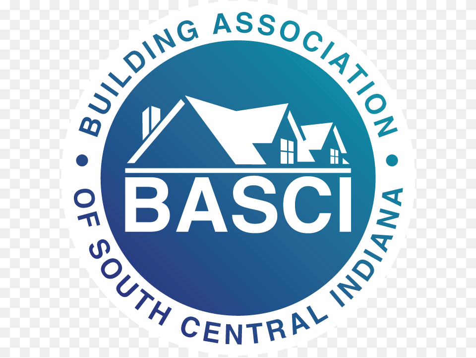 Building Association Of South Central Indiana Circle, Logo, Badge, Symbol, Disk Free Transparent Png