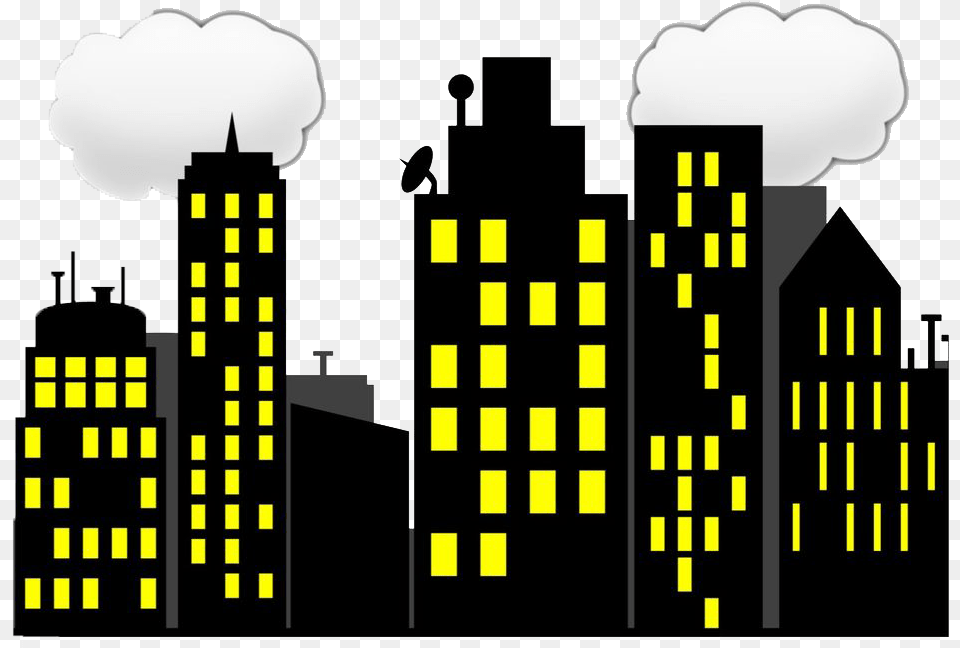 Building Background Superhero City Clipart, Urban Png