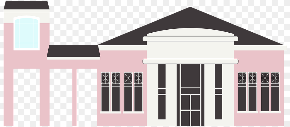 Building Bank Office Corporate Design Icon Classical Architecture, House, Housing, Villa, City Png