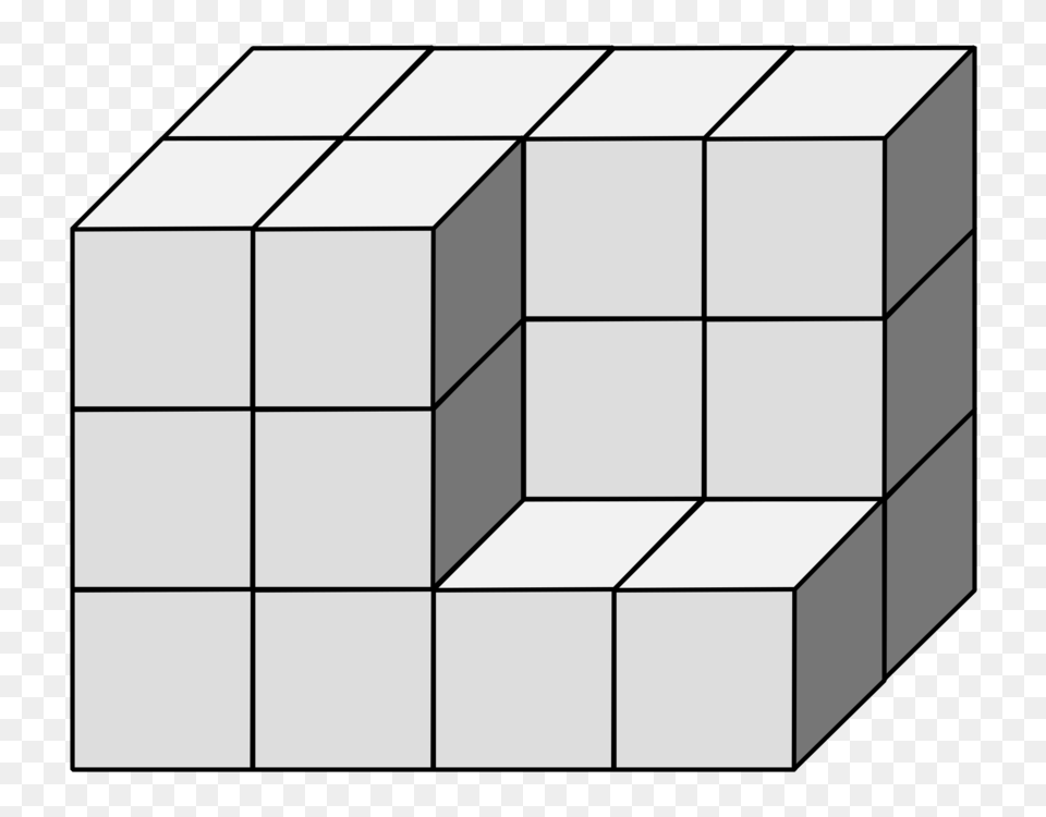 Building Black And White Art Deco Cube Computer Icons Free, Toy, Rubix Cube Png