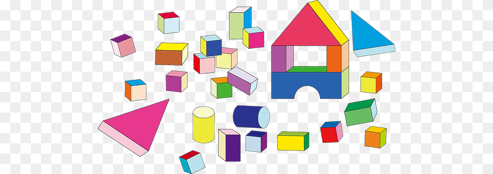 Building Blocks Art Free Png