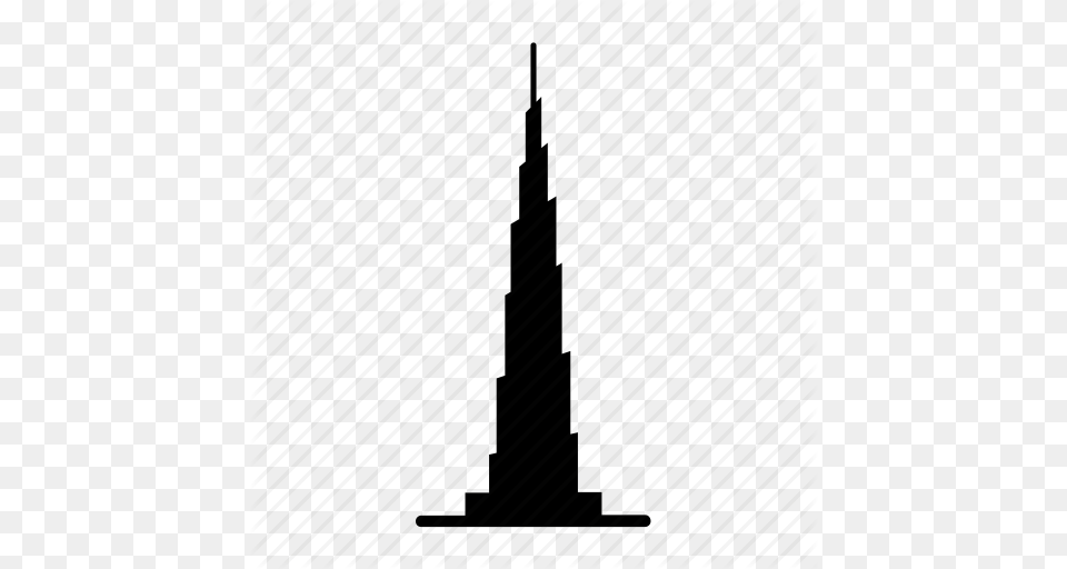 Building Burj Dub Emirates Khalifa Skyscraper Uae Icon, Architecture, Boat, Sailboat, Spire Free Png