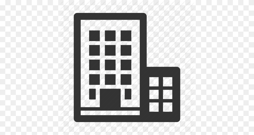 Building Business Construction Head Quarters Hq Job Office Icon, Text, Blackboard Png