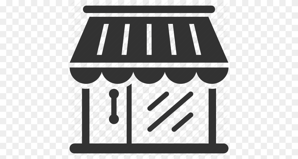 Building Buy Ecommerce Location Online Shop Shopping Store Icon, Awning, Canopy, Cutlery, Scoreboard Free Png