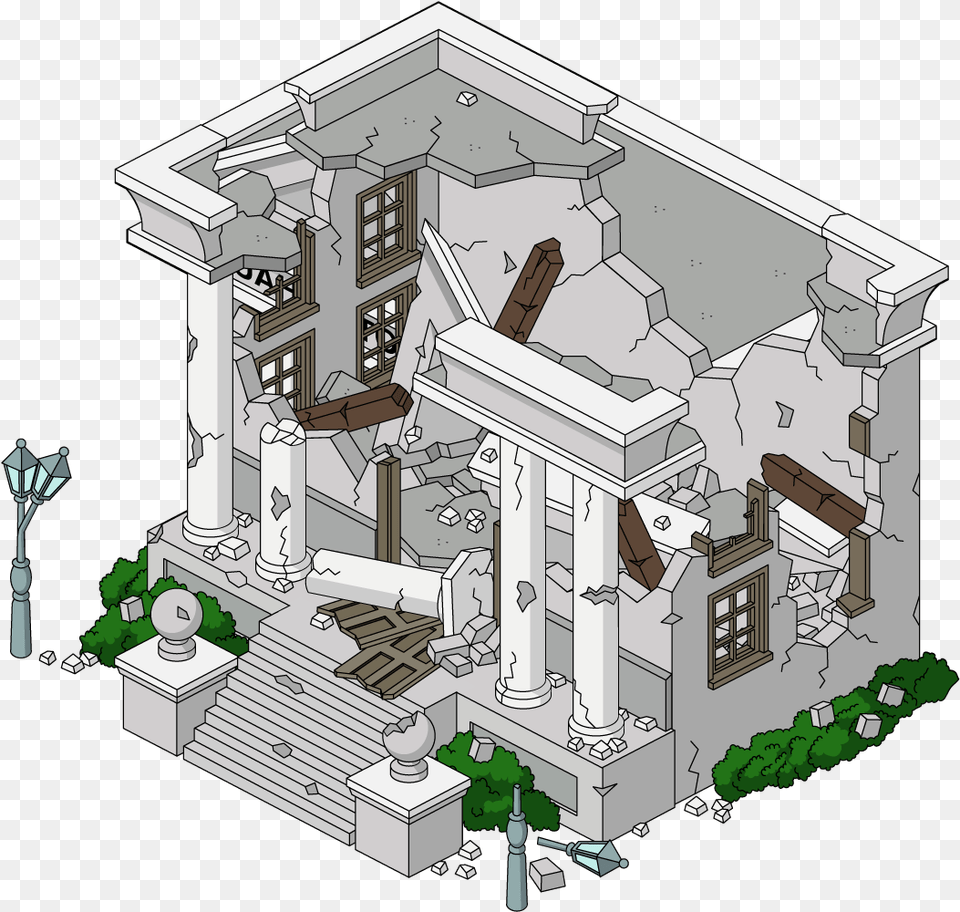 Building Cityhall Destroyed City Hall Family Guy, Arch, Architecture, Diagram, Cad Diagram Free Transparent Png