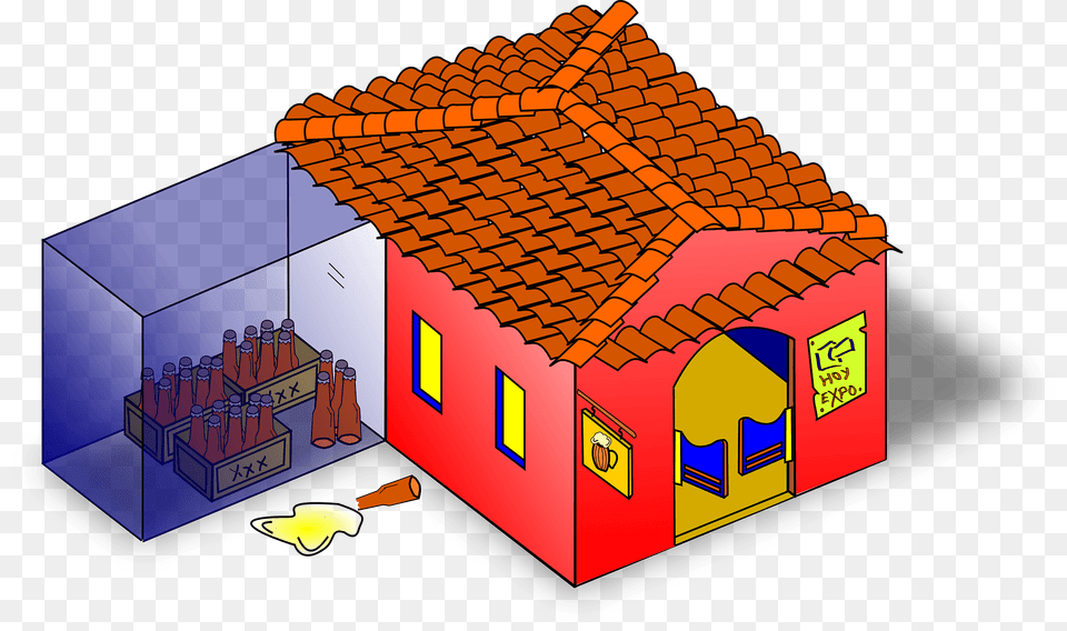 Building Clipart, Neighborhood, Architecture, Cottage, House Png Image