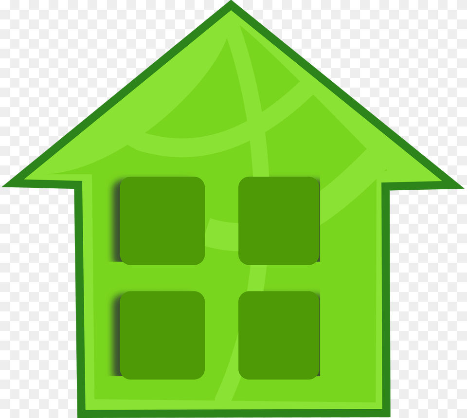 Building Clipart, Green, Symbol, Outdoors Free Png Download