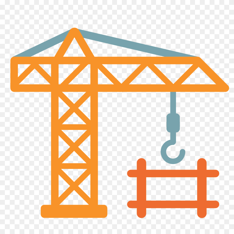 Building Construction Emoji Clipart, Construction Crane, Electronics, Hardware, Dynamite Png