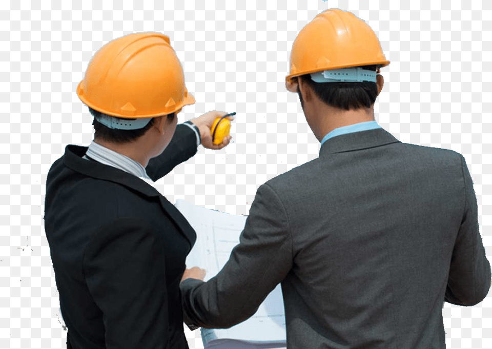 Building Construction Engineer, Clothing, Hardhat, Helmet, Person Png Image