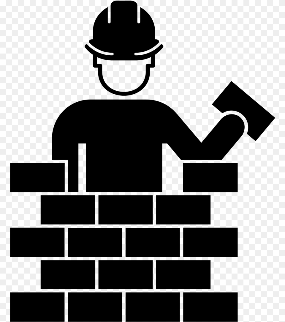 Building Construction Icon Building Construction Icon, Gray Free Png