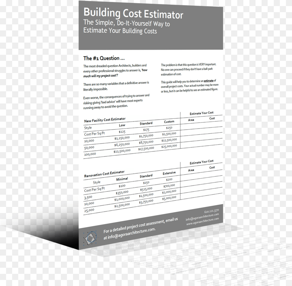 Building Cost Estimator 3d, Text, Document, Invoice Png